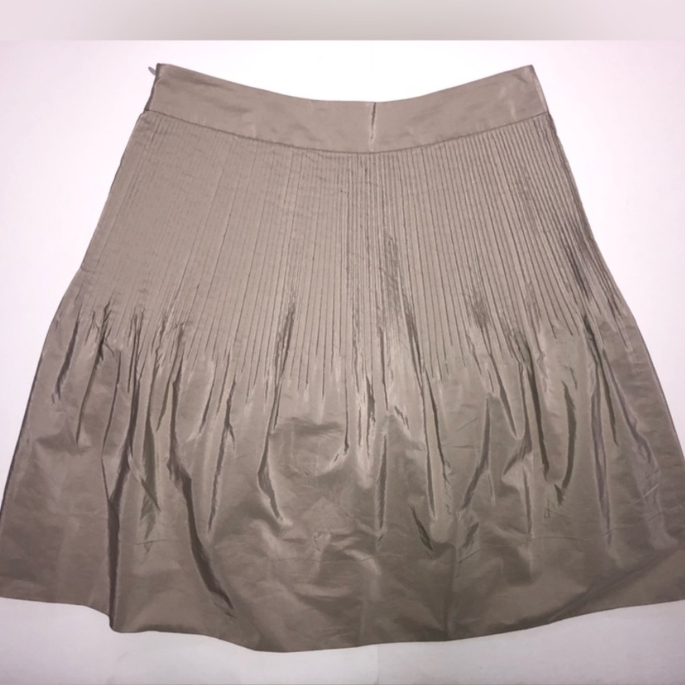 Elegant Silky Champagne Banana Republic Skirt